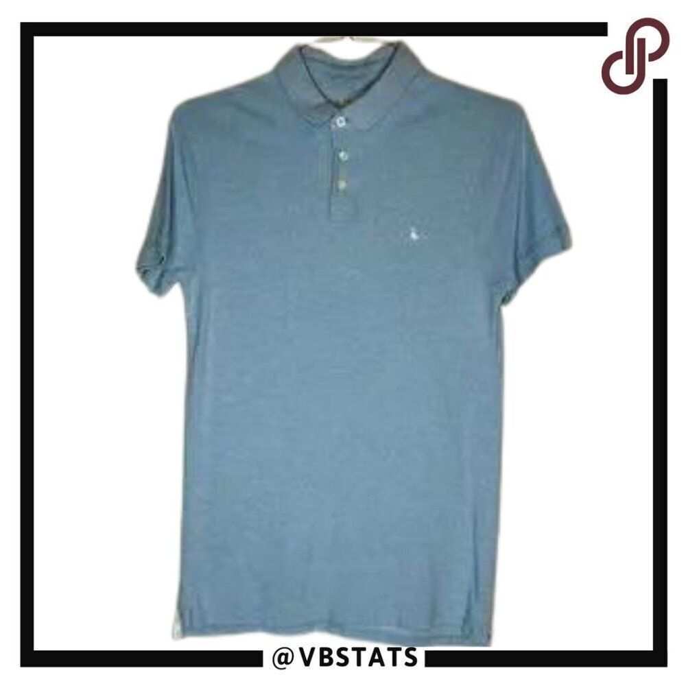 Small Jack Wills Heather‎ Sky Blue SS Polo Shirt
